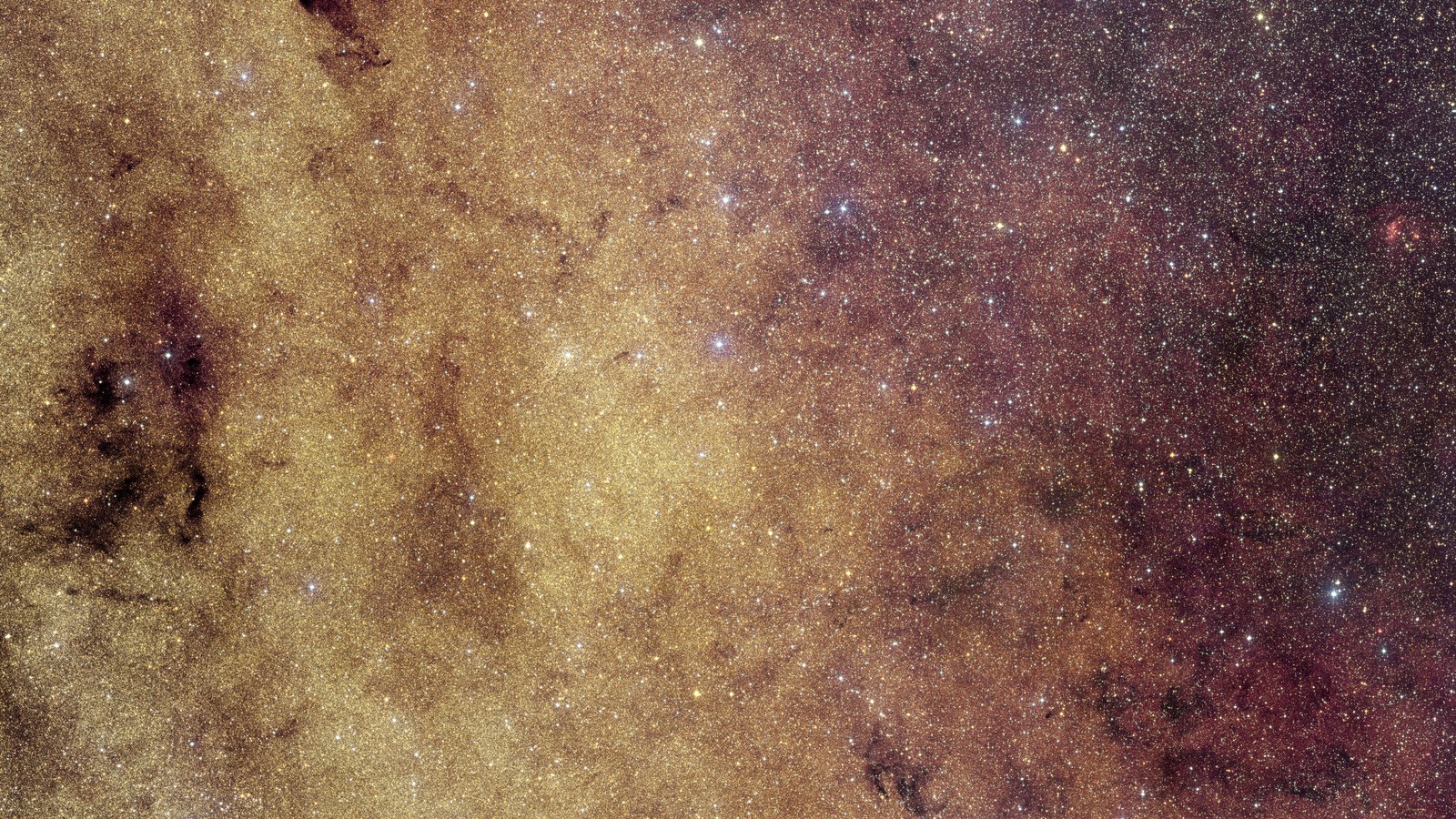 Panorámica del bulbo central de la Vía Láctea capturada por el telescopio espacial Euclid